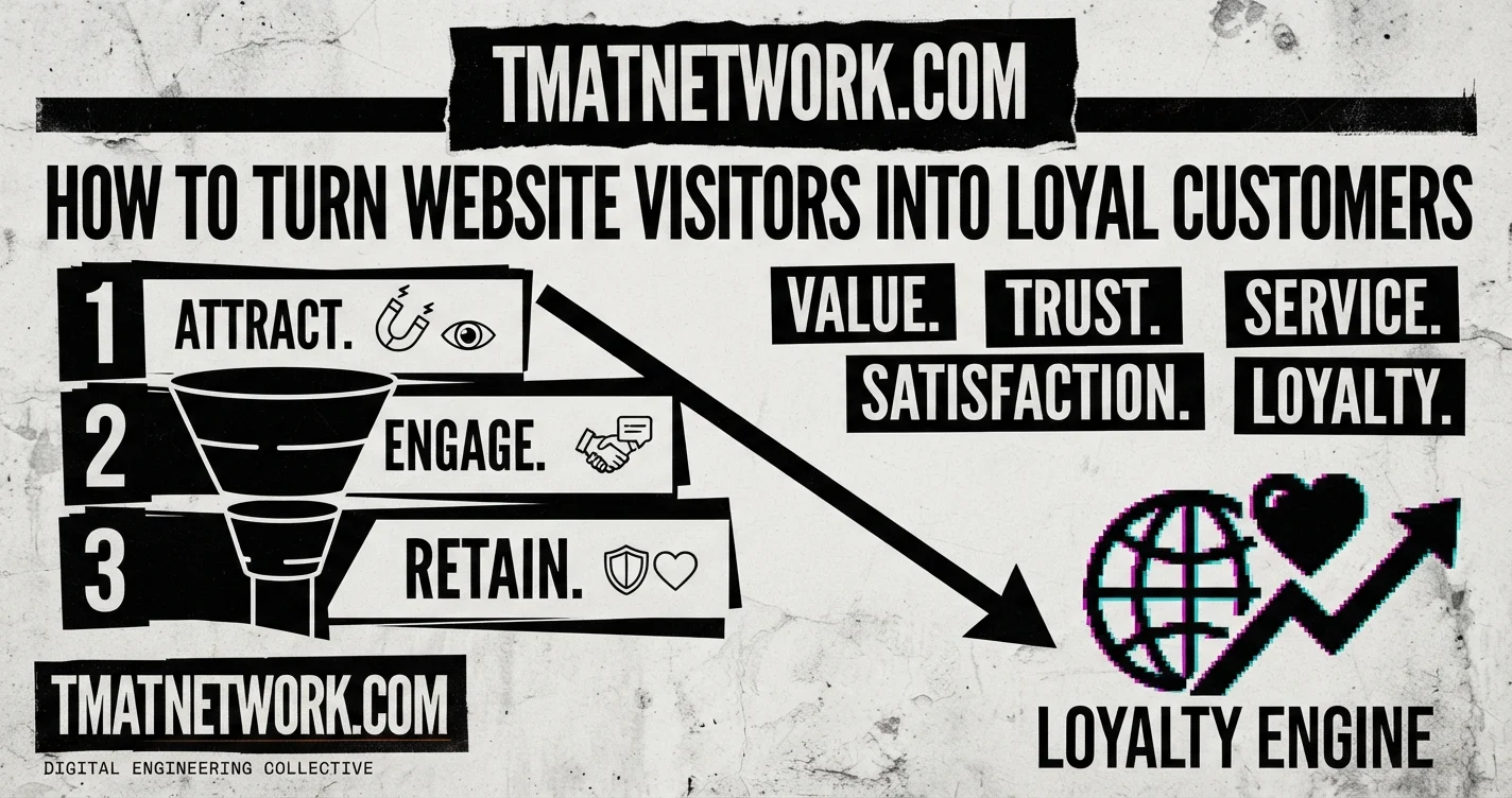 How to Turn Website Visitors into Loyal Customers
