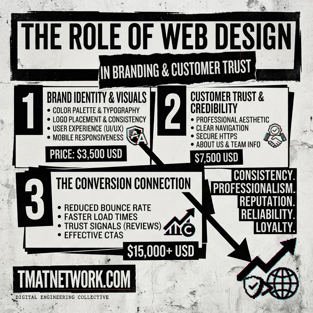 The Role of Web Design in Branding and Customer Trust