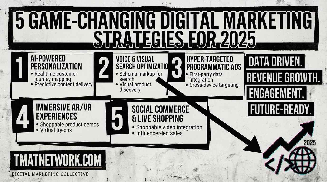 5 Game Changing Digital Marketing Strategies for