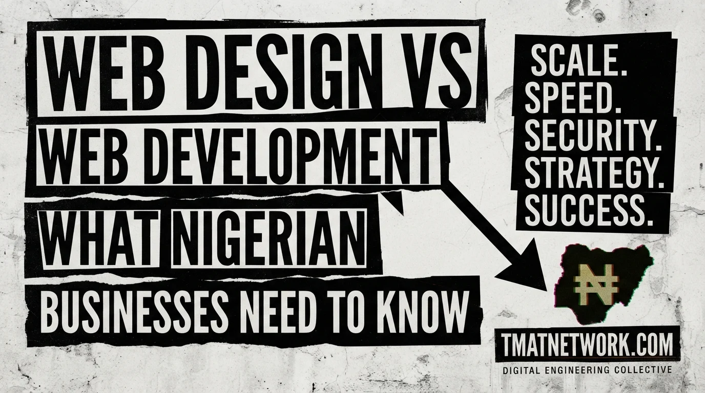 Web Design vs Web Development: Nigeria