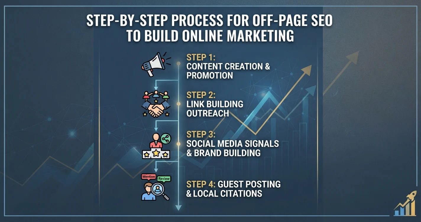Step-by-Step Process for Off-Page SEO to Build Online Marketing