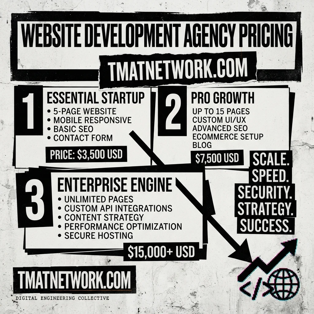 Website Development Agency Pricing