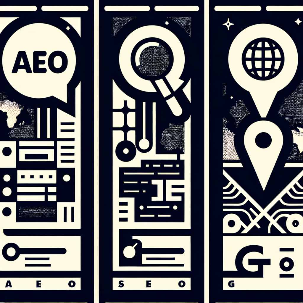 AEO vs SEO vs GEO
